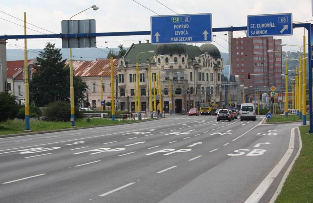 Prešov sa dočkal riešenia dopravných problémov a zelenej vlny