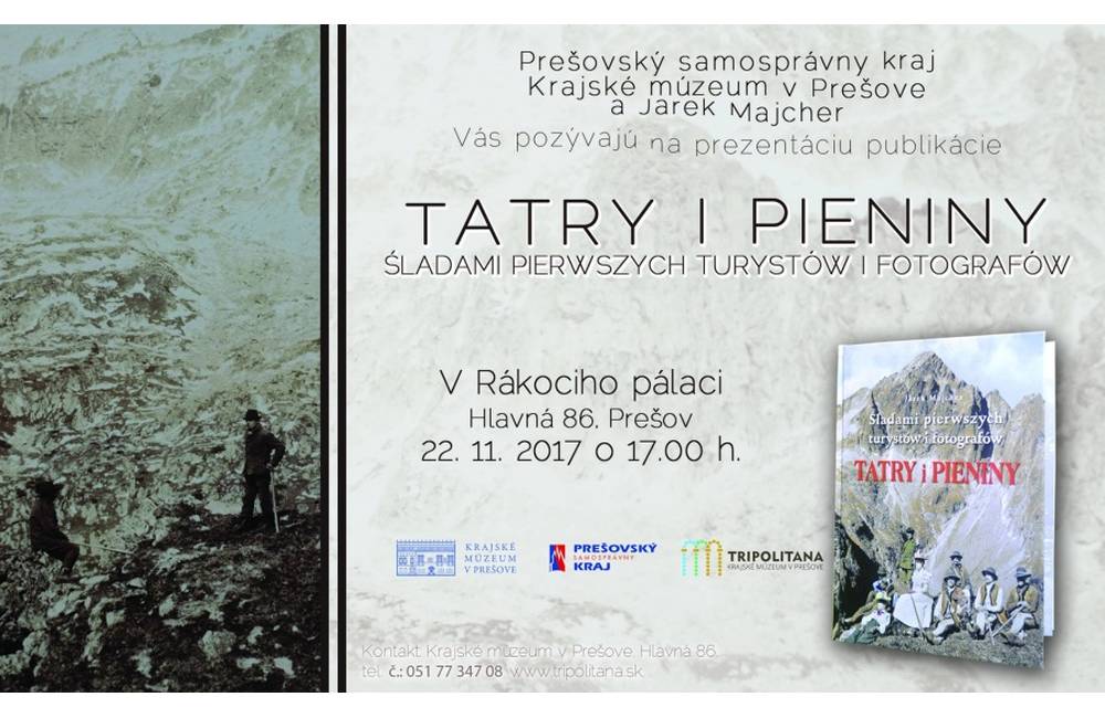 POZVÁNKA: Prezentácia publikácie TATRY I PIENINY Śladami pierwszych turystów i fotografów