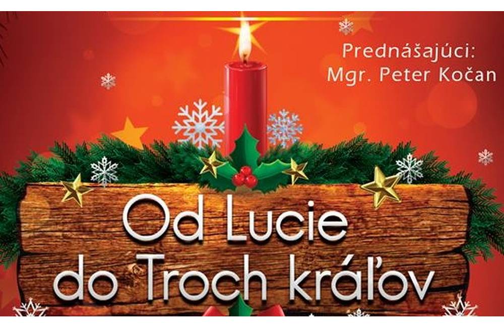 Foto: Krajské múzeum v Prešove pozýva na vianočný Čaj o piatej u Rákociho