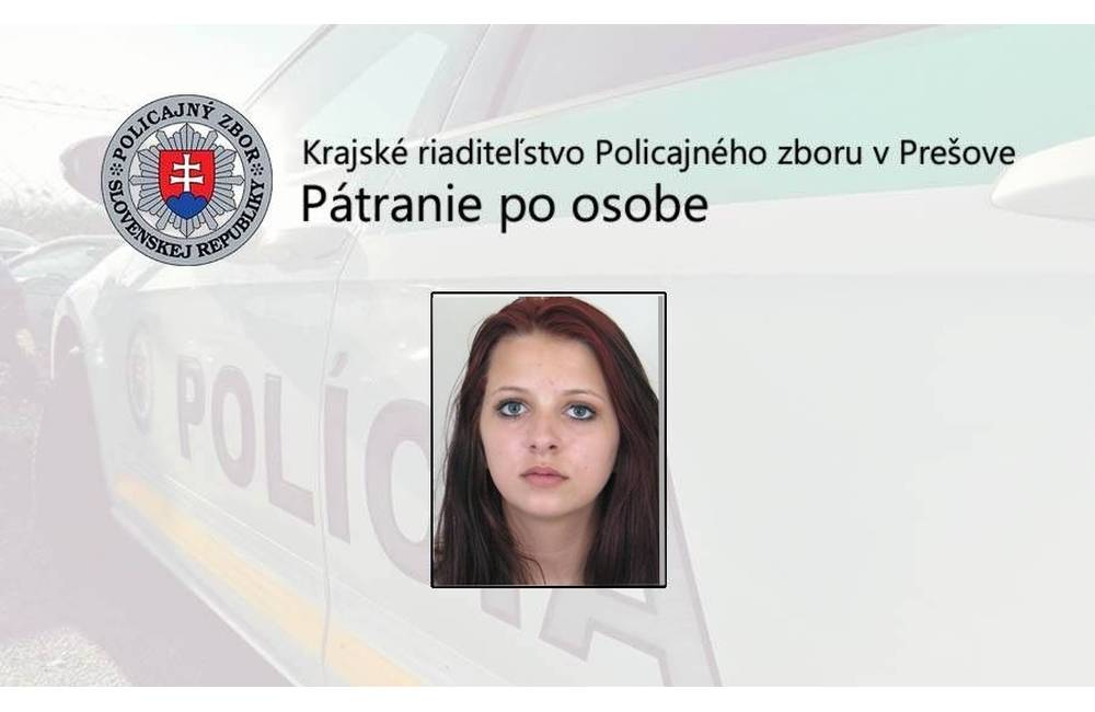 Polícia z Popradu pátra po nezvestnej Kataríne Pilczovej