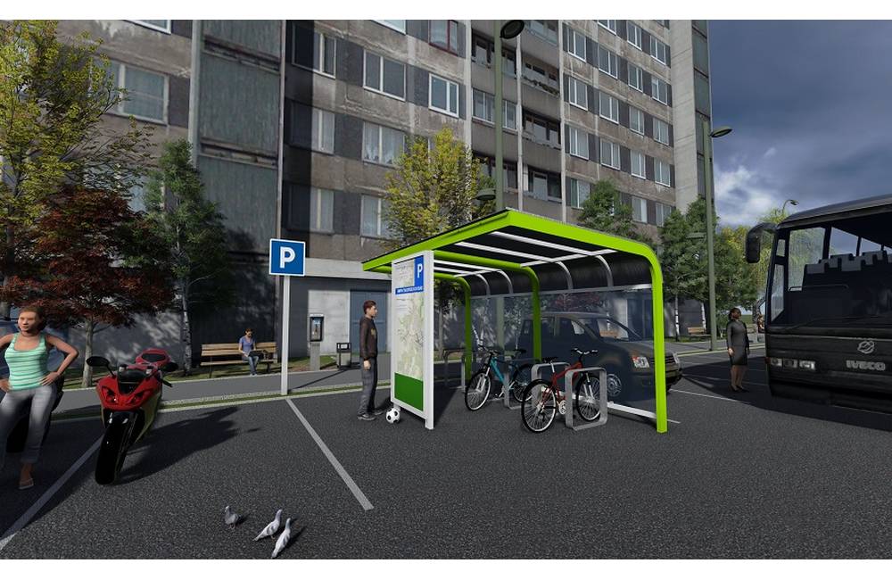 V meste Prešov vo viacerý mestských častiach pribudne osem nových cykloboxov pre bicykle