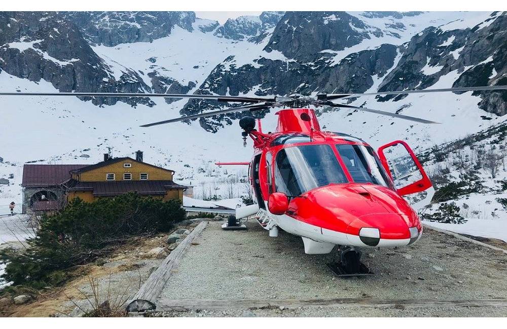 Slovenka si počas lyžovačky poranila nohu, vrtuľníkom bola prevezená do nemocnice v Poprade