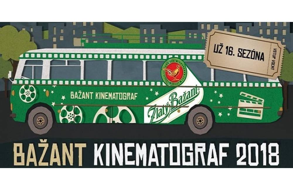 Putovný festival Bažant Kinematograf v auguste zastaví v Prešove, tešiť sa môžete na 5 filmov