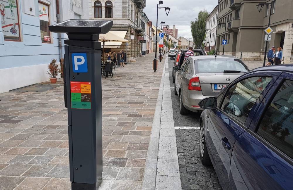 Foto: Prešov bojuje s dopravnou situáciou v meste regulovaním parkovania. Systém má zvýhodniť obyvateľov