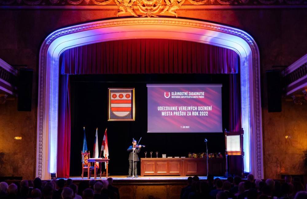 Mesto Prešov rozdávalo verejné ocenenia za rok 2022: Poznáme mená víťazov