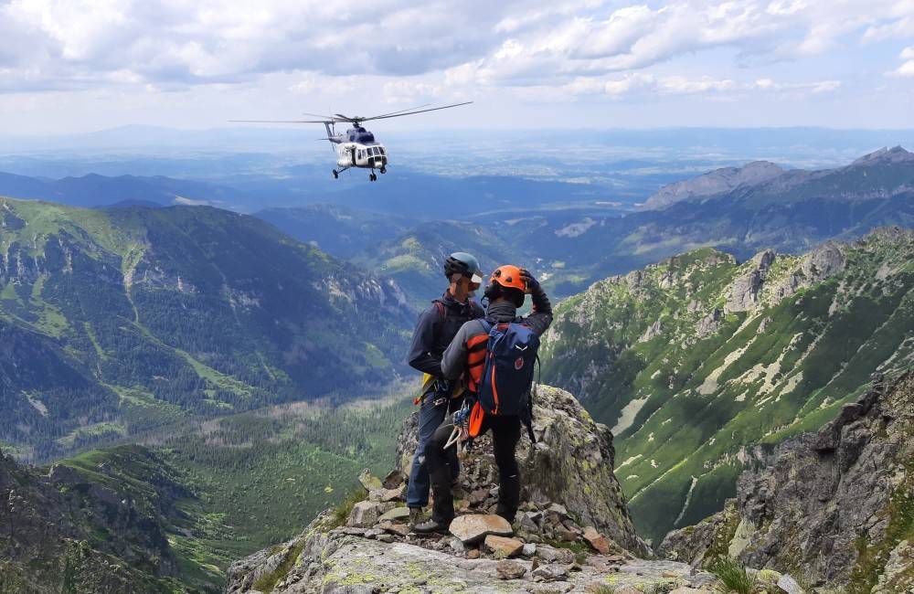 FOTO: Tragedia w Tatrach Wysokich.  Polski alpinista nie przeżył upadku z Wielkiej Lodowej Wieży