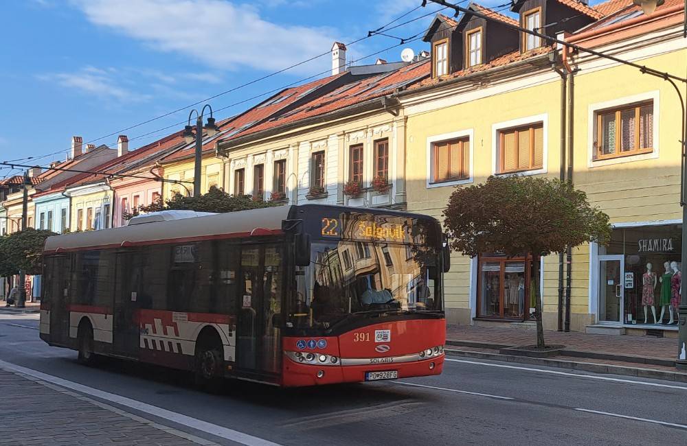Dopravný podnik v Prešove od októbra zavedie zľavy pre seniorov, ročný lístok si môžu kúpiť za jedno euro