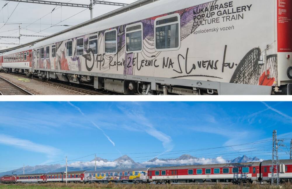 Cestujúci z východu na západ si môžu užiť kultúrne akcie priamo vo vlaku. Z Košíc štartuje už vo štvrtok