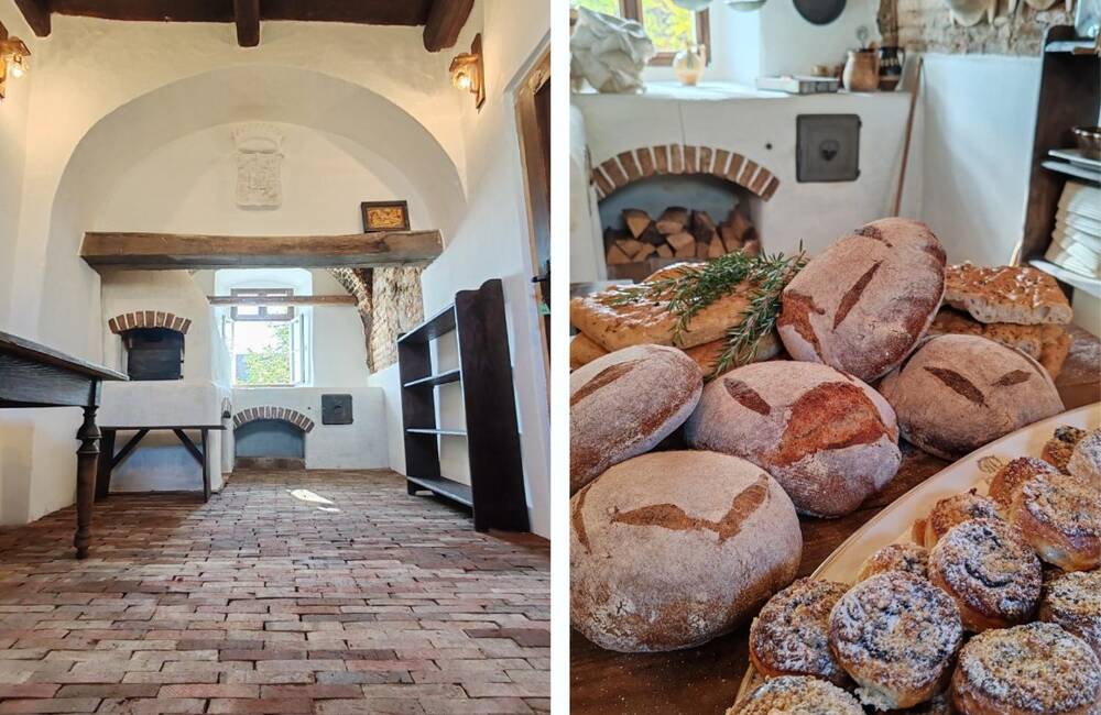 V kaštieli vo Finticiach otvorili pekáreň z 18. storočia, záujemcovia si tam môžu aj upiecť chlieb