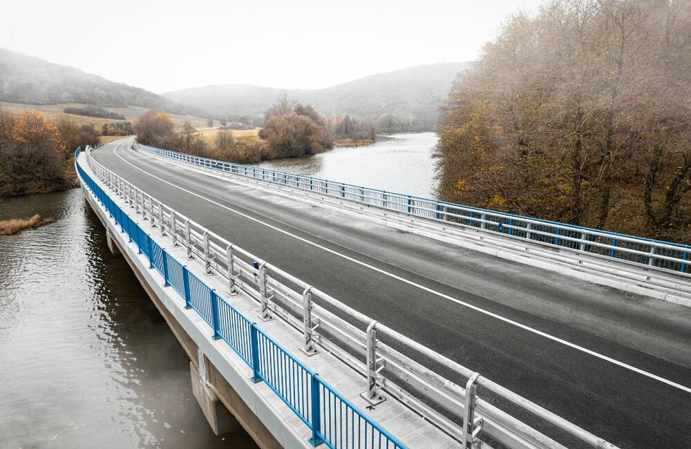 FOTO: Úsek medzi Malou Domašou a Detríkom, priľahlé časti a most zrekonštruovali za 2,3 milióna eur