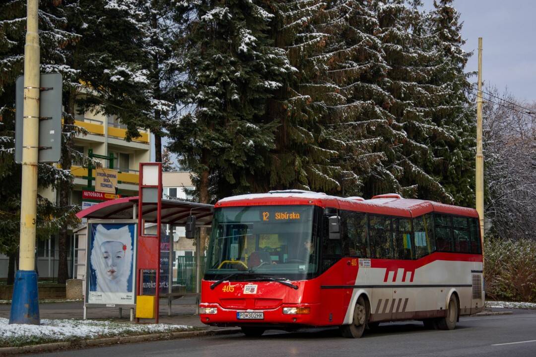 Ako bude chodiť MHD Prešov počas vianočných sviatkov? Vieme, ktoré autobusy vás odvezú, a ktorých sa nedočkáte