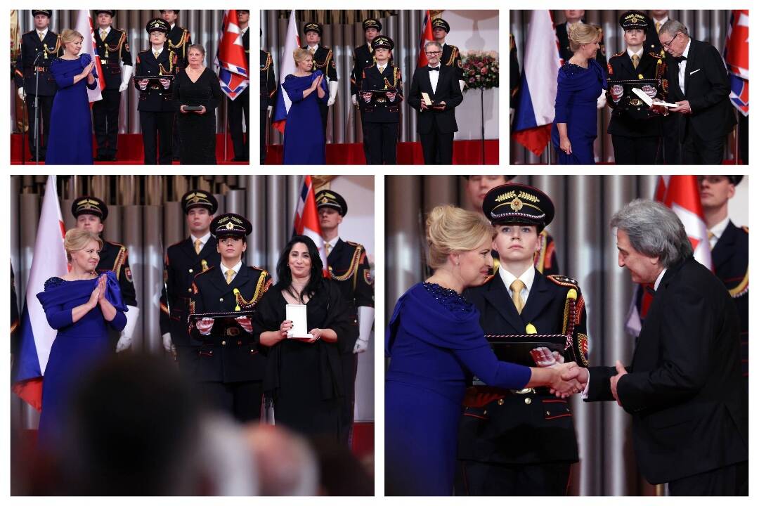 Prezidentka udelila štátne vyznamenanie aj piatim osobnostiam z Prešovského kraja