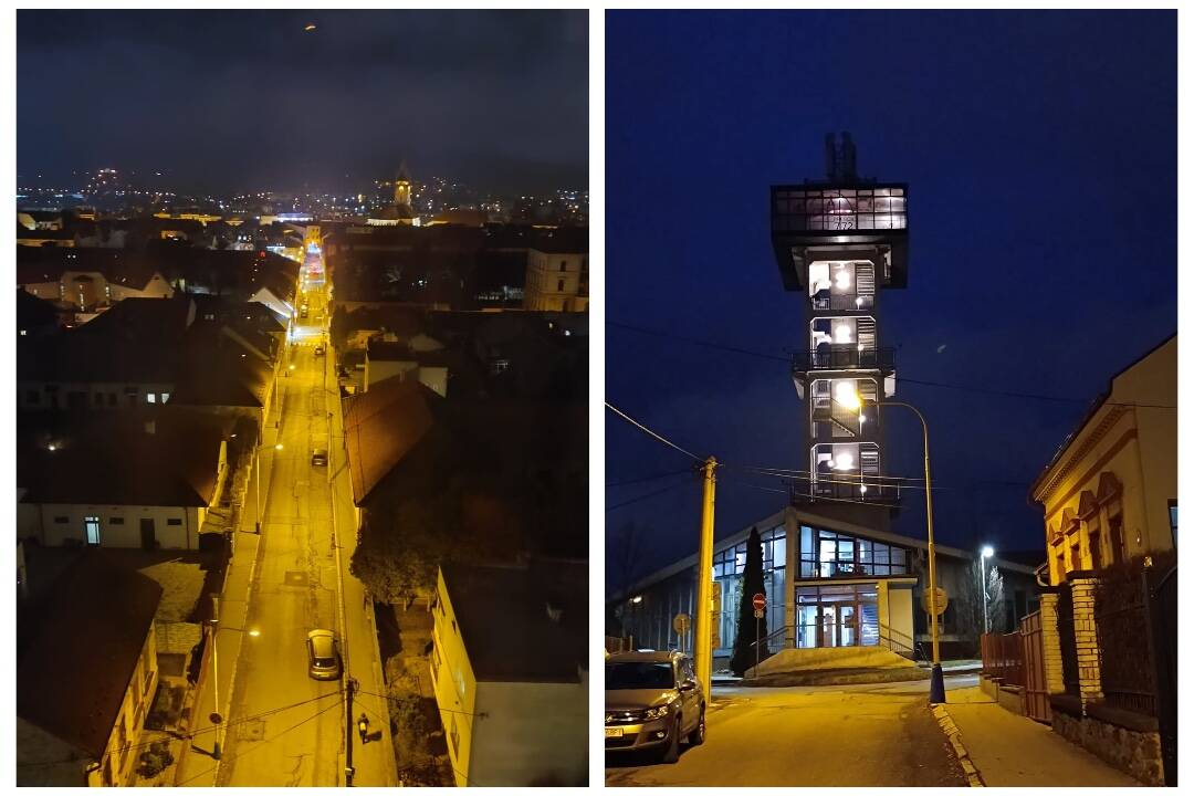 FOTO: Nemáte program na Valentína? Táto veža ponúka za symbolickú sumu výhľad na celý Prešov