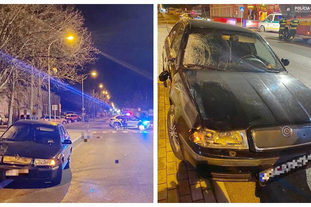 Tragická nehoda v Poprade: Vodič zachytil 52-ročnú chodkyňu, ťažkým zraneniam podľahla