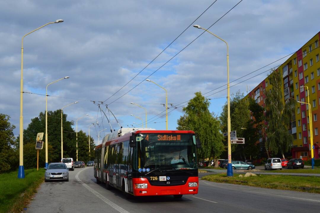 Na Sekčove a Solivare meškajú trolejbusy: Dôvodom sú krátkodobé výpadky elektrického prúdu