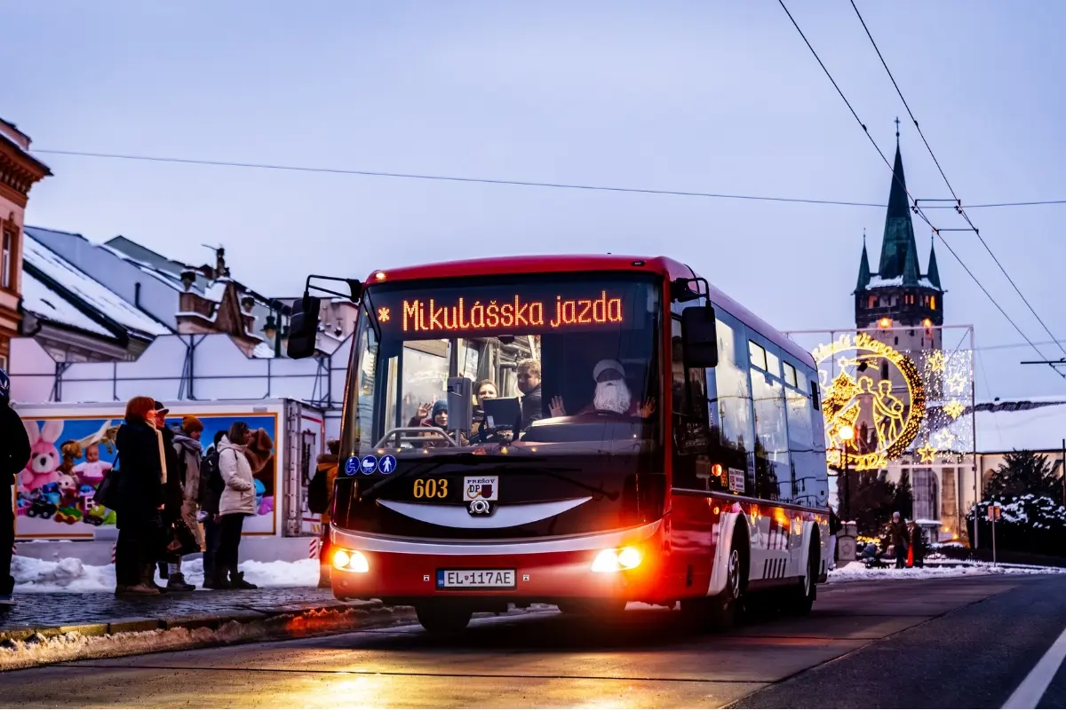 Foto: Prešovskú MHD čakajú cez sviatky zmeny v cestovných poriadkoch a obchádzky. Vieme, ako bude fungovať