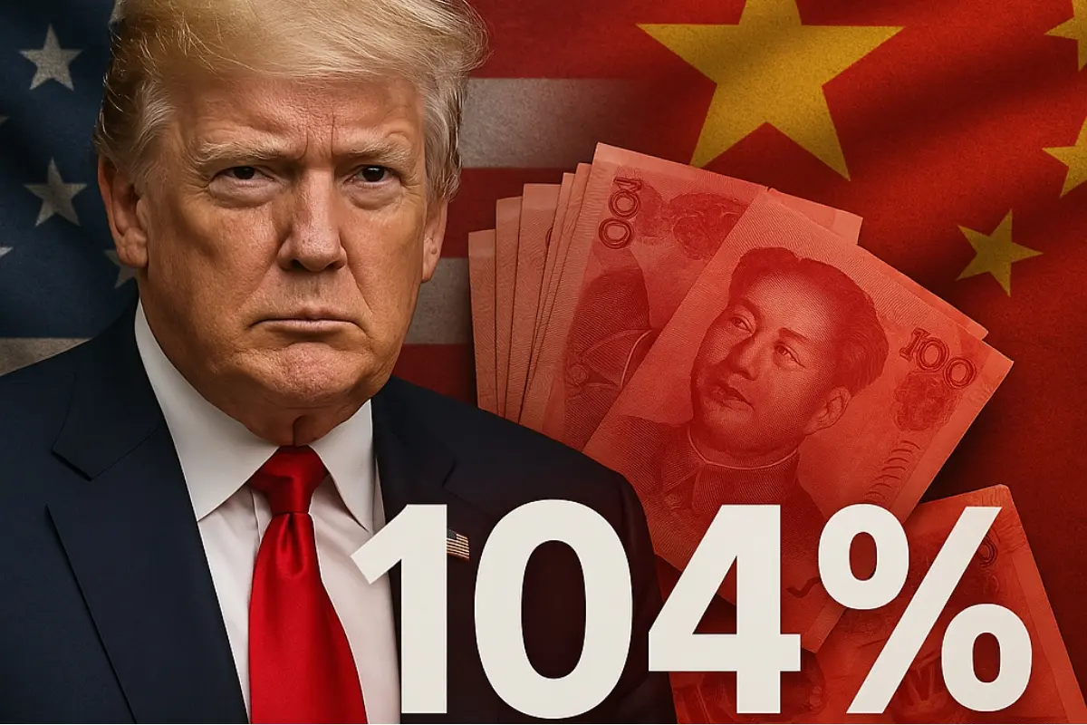Foto: Biely dom koná a ďalej eskaluje obchodnú vojnu. Na Čínu chce uvaliť 104-percenté clá už od stredy