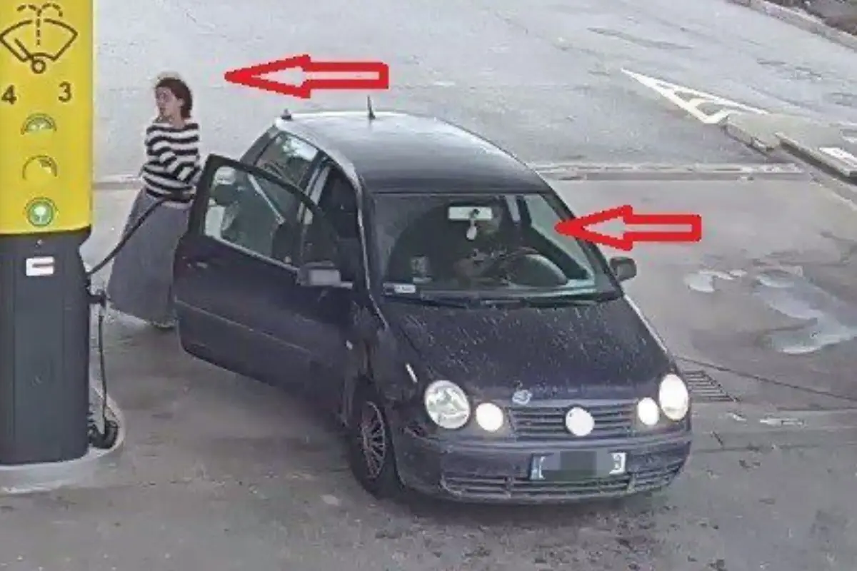 Foto: Pohonné hmoty zdarma? Muž a žena v Malom Šariši natankovali, no na platenie zrejme zabudli
