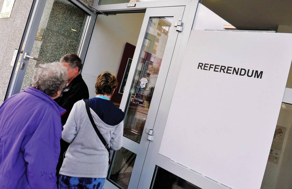 V Prešovskom kraji najvyššia účasť na referende - 32,31%