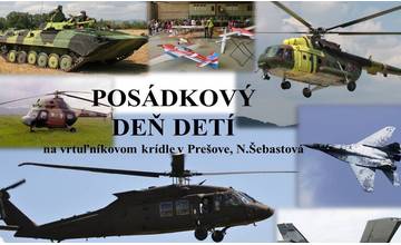 Posádkový deň detí 2018 vo vrtuľníkovom krídle v Nižnej Šebastovej