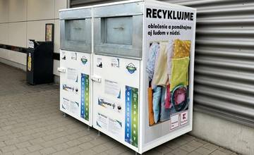 V Prešove môžete od júna odovzdať použité oblečenie aj do kontajnerov na textil