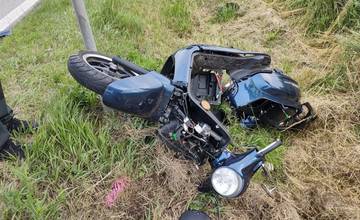 Jazda motorkára pri Vranove nad Topľou skončila tragicky. Zrážku s autom neprežil