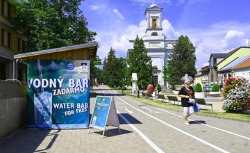 Počas letných horúčav sa Popradčania budú môcť opäť osviežiť vo vodnom bare v centre mesta