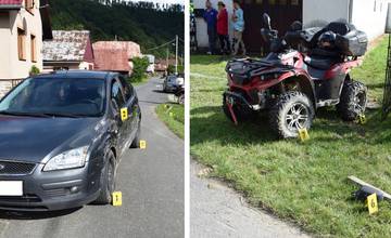 Pri dopravnej nehode štvorkolky s osobným autom v okrese Stará Ľubovňa sa zranili dvaja mladí ľudia