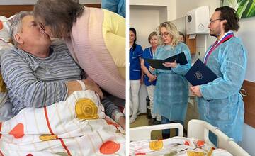 V kežmarskej nemocnici zažili nezvyčajné podujatie: Na oddelení dlhodobo chorých sa konala svadba