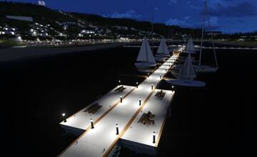 FOTO: Veľkú Domašu čaká 7-miliónová investičná akcia, v pláne sú nové prístaviská aj promenáda