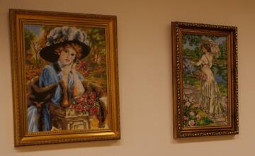 Po práci pomáhal stavať domy, v zime vyšíval obrazy. Diela Ondreja Džadoňa vystavujú v Kežmarku