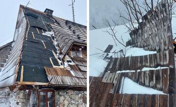 Tatranci pozor: Orkán strhol na poľskej strane strechu. Výstrahy pred silným vetrom platia aj dnes