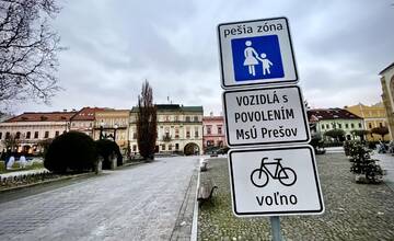 Mesto Prešov vodičom pripomína, že vjazd autom do pešej zóny je bez povolenia zakázaný