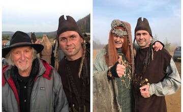 FOTO: Rudolf Ľuník z Giraltoviec sa objavil v známych filmoch ako komparzista