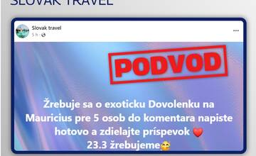 Dávajte si pozor: Ďalšia falošná cestovka organizuje fiktívne súťaže