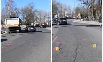 Polícia pátra po svedkoch dopravnej nehody, ku ktorej došlo na veľkom kruhovom objazde v Poprade