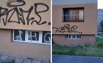 Prešovčanov na Sekčove trápi ďalší neduh. Sprejerom zo sídliska posielajú jasný odkaz