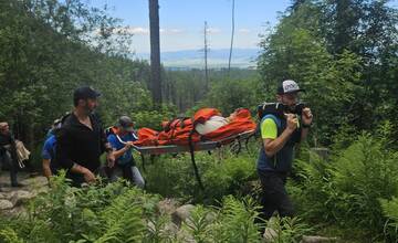 Maďarská turistka si poranila nohu vo Vysokých Tatrách. Na pomoc jej prišli horskí záchranári