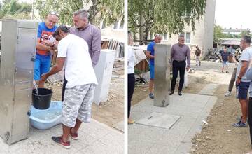 V Snine pribudol automat na pitnú vodu, slúžiť bude miestnej marginalizovanej rómskej komunite