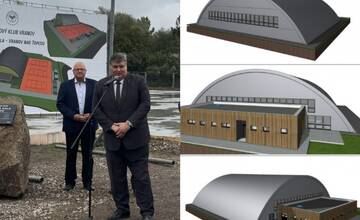 FOTO: Vo Vranove rastie nová tenisová hala. Luxus pre športovcov aj verejnosť za milióny