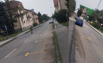 Chaos na Komenského ulici. Dočasné parkovanie kvôli prešovskému štadiónu vyvolalo nespokojnosť