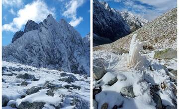 FOTO: V Tatrách vás už privíta sneh. Myslite na to aj počas turistiky