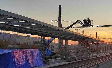 FOTO: Ako pokračuje rekonštrukcia železničnej stanice v Humennom? 