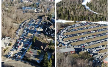 Včera došlo k obmedzeniam v premávke v Tatrách. Kolóny sa môžu tvoriť aj dnes, v Tatranskej Lomnici nezaparkujete