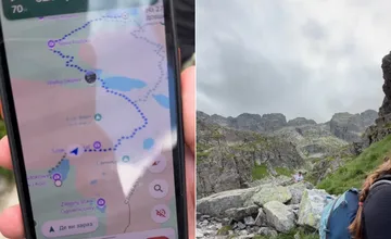 VIDEO: Turisti s deťmi a v mokasínach si to šinuli cez nebezpečný hrebeň do Morského oka. Zastavil ich horský sprievodca