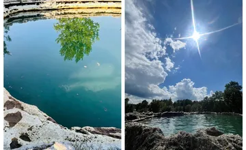 VIDEO: Liečivý kráter vo Vyšných Ružbachoch prešiel veľkým čistením. Na dne sa našli šperky či mince