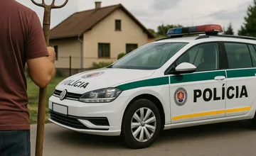 Muž v okrese Stará Ľubovňa zaútočil vidlami na rodičov, potom napadol aj policajtov