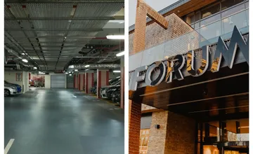 Parkovisko v popradskom Forume prešlo rekonštrukciou. Doprava na parkovisku bola niekoľko dní s obmedzeniami