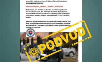 Podvodníci opäť skúšajú. Falošná predvolanka s mizerným prekladom a gmailovou adresou, ako nenaletieť?