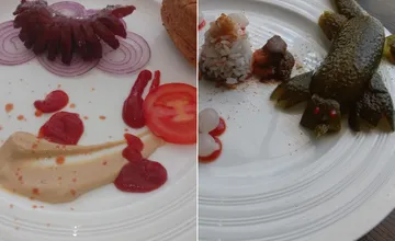 Slovákov na internete zabáva fine dining po slovensky, špekačkový steakwell done, cibuľové carpaccio a kečupová fúzia